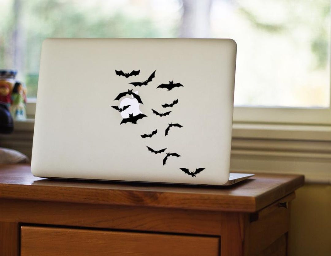 Bats, Vinyl Decal, Laptop Sticker, Flying Bat, Gift - Etsy