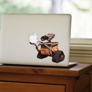 Wall-E, WallE Vinyl Decal, WallE Sticker, Perfect for Laptops and MacBooks