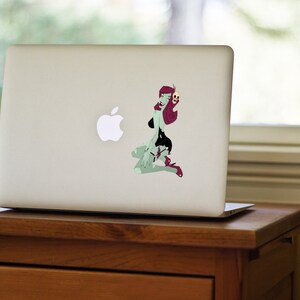 Zombie, Pinup Girl, Pin up model, Pinup Girl Decal, Sticker, Pin up Girl, Cute, Monster, Perfect for Laptops and MacBooks,Valentine Gift