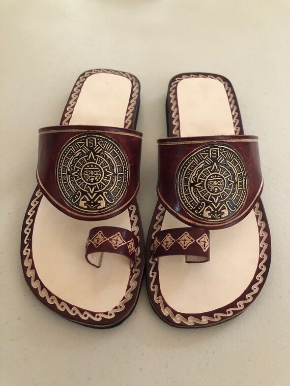 mexican leather sandals