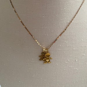 10k solid gold chain, 10k gold charms boyand girl, 10k gold bracelet, gift for her, kids jewelry