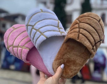 Mother’s day gift, Mexican pan de dulce Slipper, Bread Gift Ideas, Pan Dulce slipper, Birthday gift