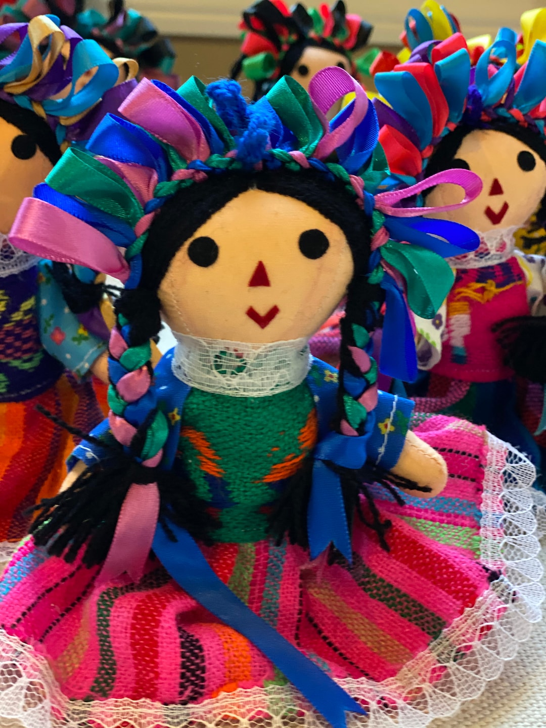 伝統的なメキシコ人形の飾り、装飾、敬老の日の贈り物、レレ人形