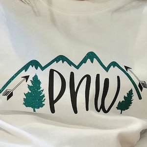 Pacific Northwest / PNW / Sweatshirt   Crewneck   Women + Men