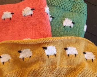 Couverture De Bebe Mouton Etsy