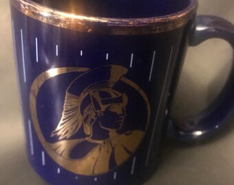 Vintage Spartan Mug, MSU Spartan Coffee Cup, Michigan State University Mug