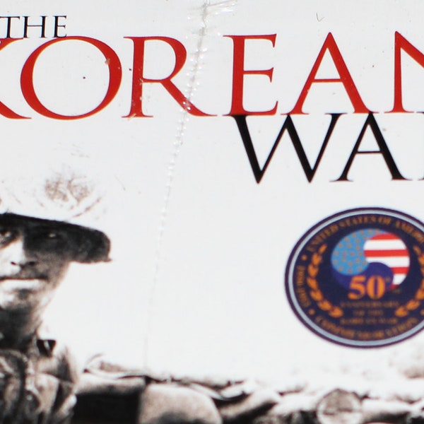 New, Sealed, The Korean War 1950-1953, 4 VHS Boxed Set, Color Documentary, Pork Chop Hill/Iron Triangle/Heartbreak Ridge