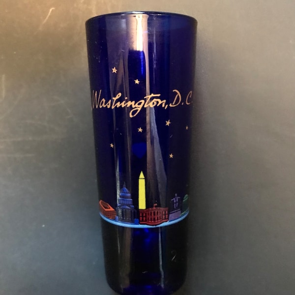 Vintage Washington D.C. Shot Glass, USA Capital Washington D.C. Shot Glass, Shotglass