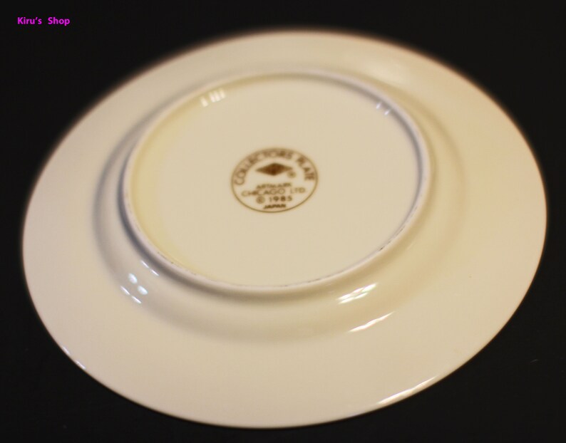 1980s Decorative Plate Collectors Plate Butterfly & Etsy