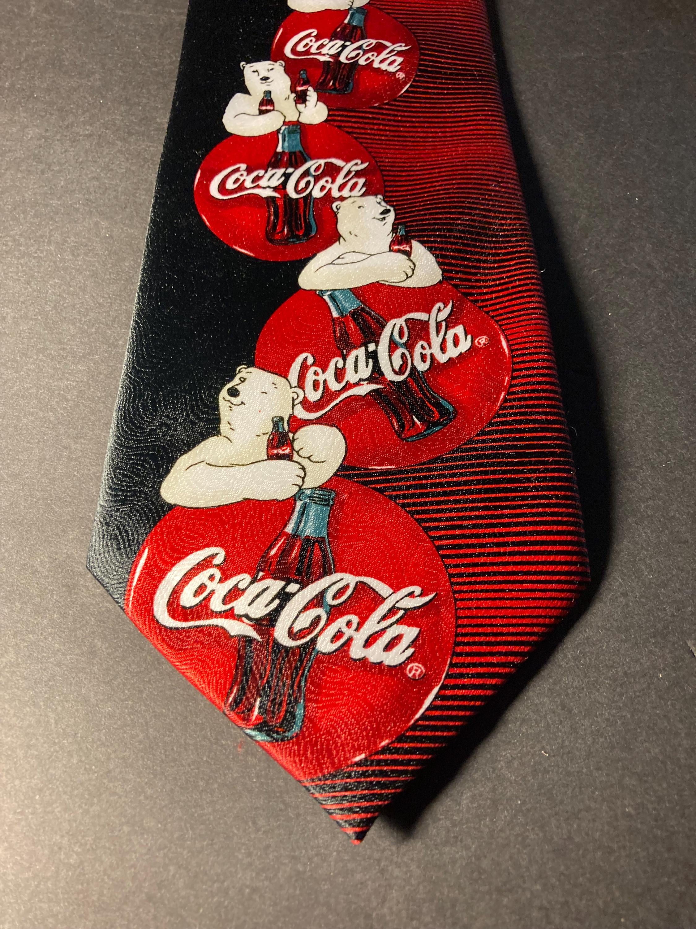 coca cola neck tie
