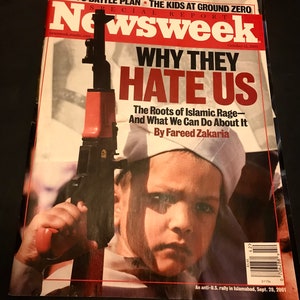 2001, NEWSWEEK Special Report Why They Hate Us, September 28, 2001, Vintage Original Magazine