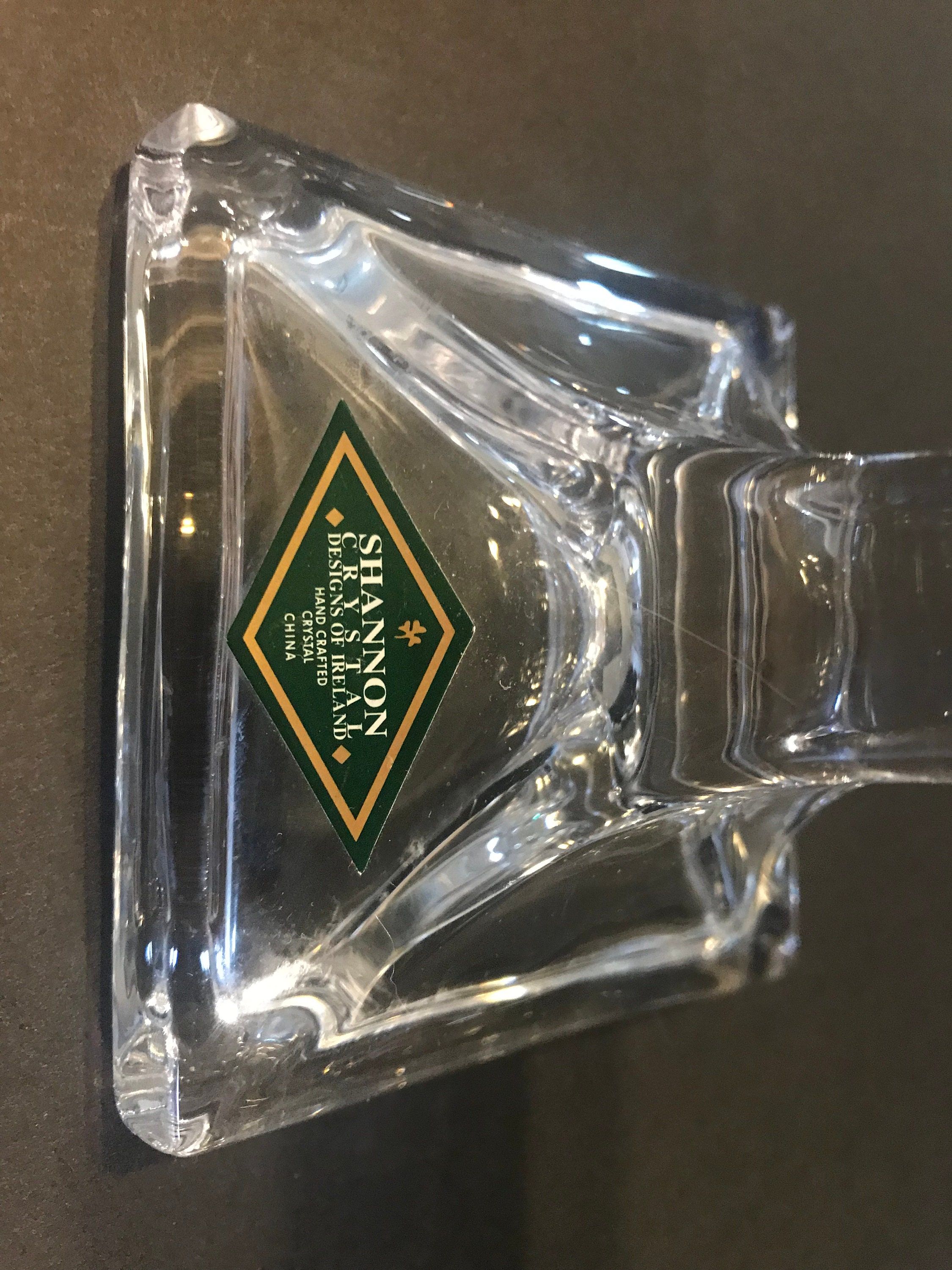 Shannon Crystal Candlestick Holder Designs of Ireland Etsy