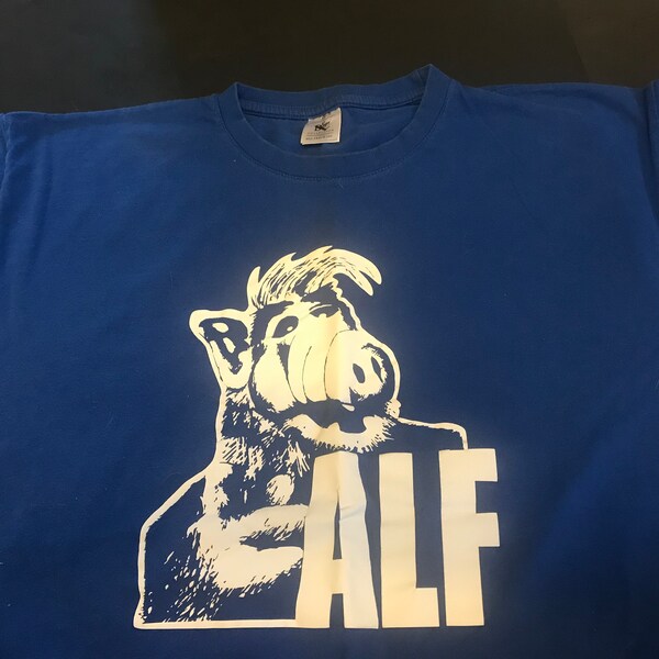 Vintage Alf T-SHIRT XXL 100% Cotton