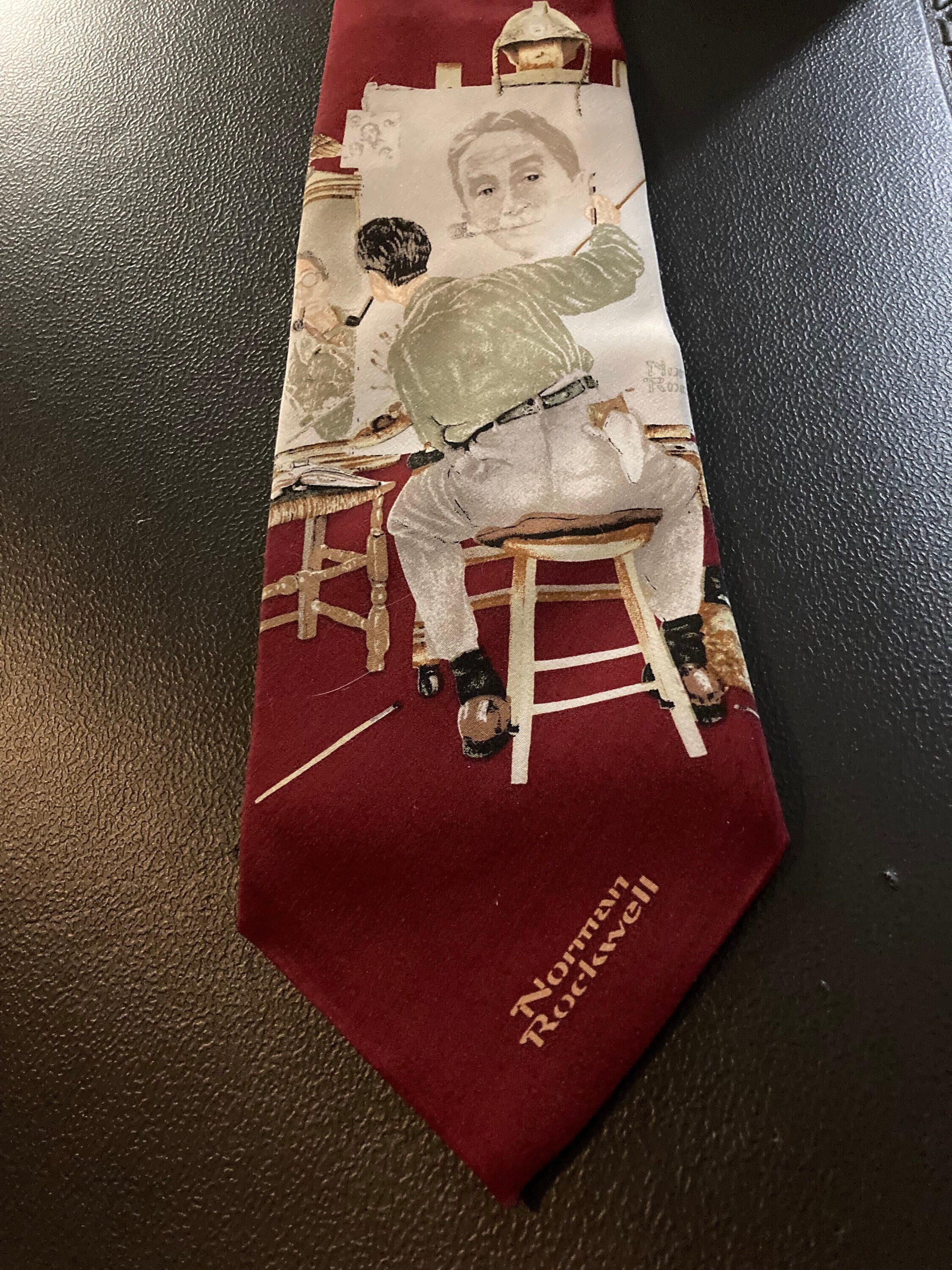 norman rockwell neckties