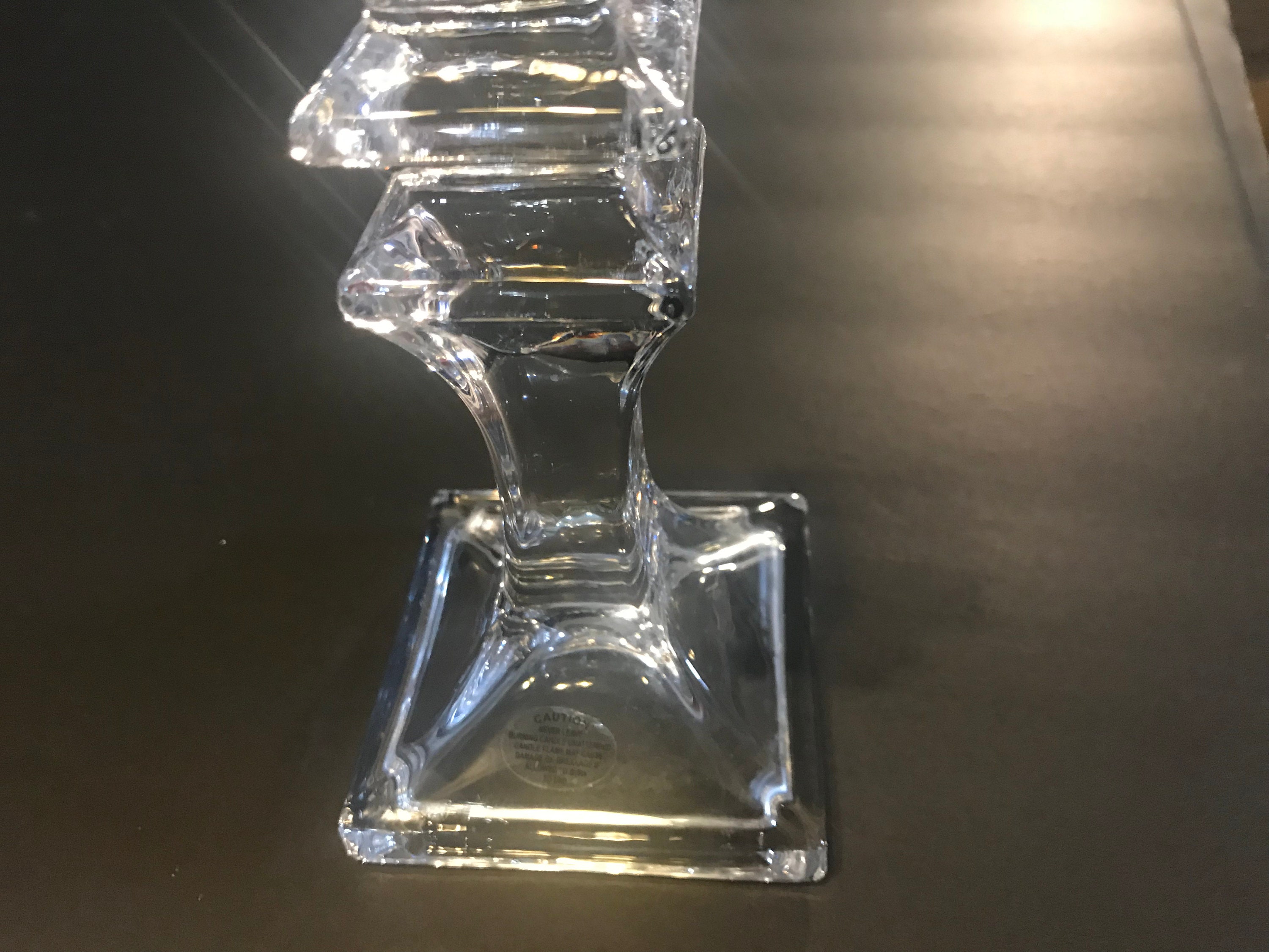 Shannon Crystal Candlestick Holder Designs of Ireland Etsy