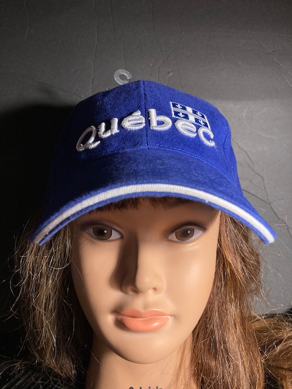 Quebec Baseball Hat, Cap, Quebec, Canada Velcro, A