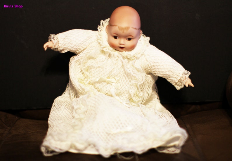 1989 Rare San Francisco Music Box Baby Doll Plays brahms Etsy