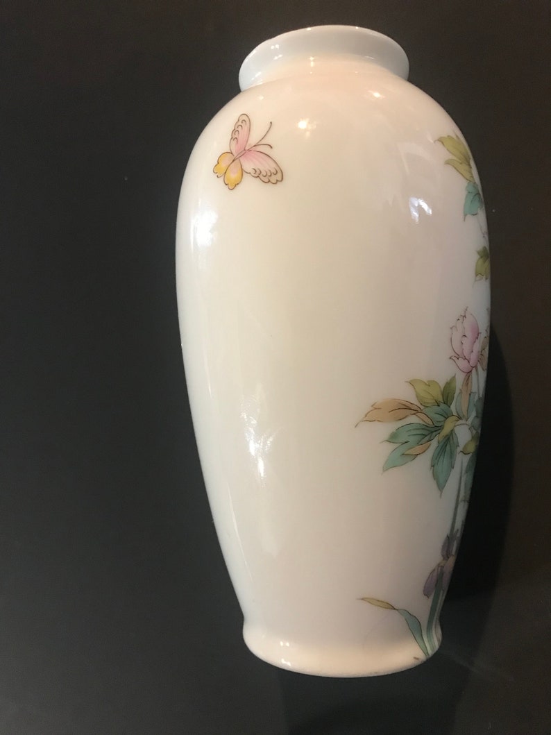 Vintage Shibata Japan Porcelain Vase, Decorative Vase Etsy