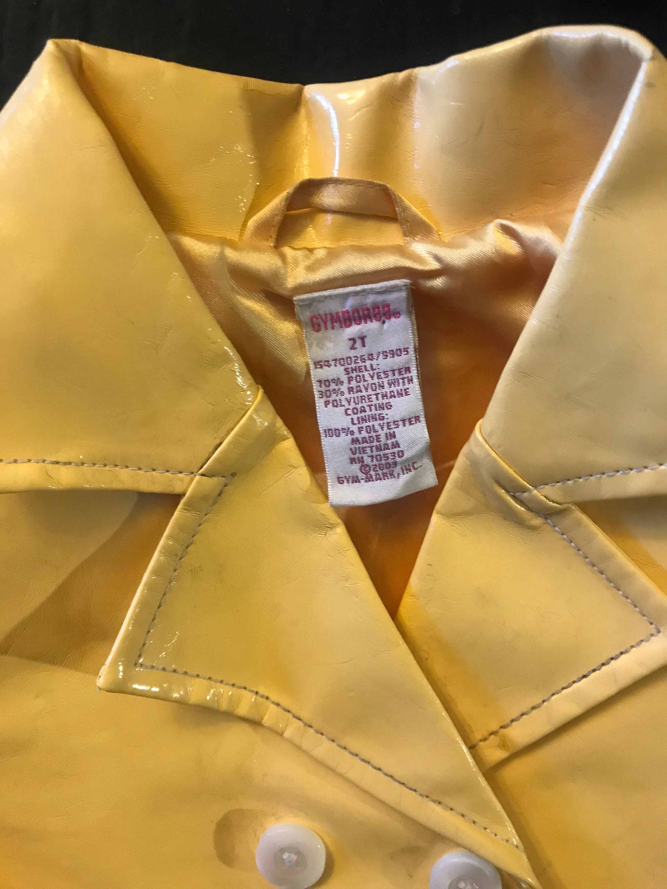 Gymboree shop yellow raincoat