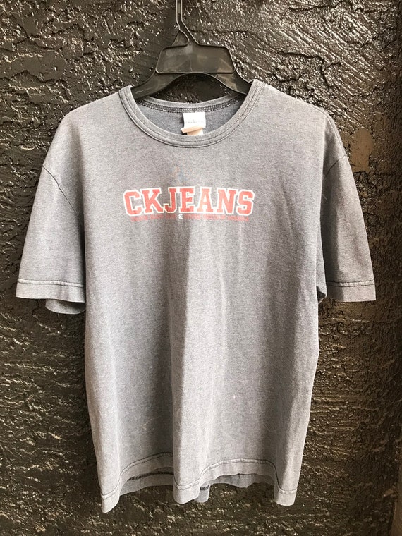Vintage Calvin Klein Mens Medium T-shirt, 2001 CK 