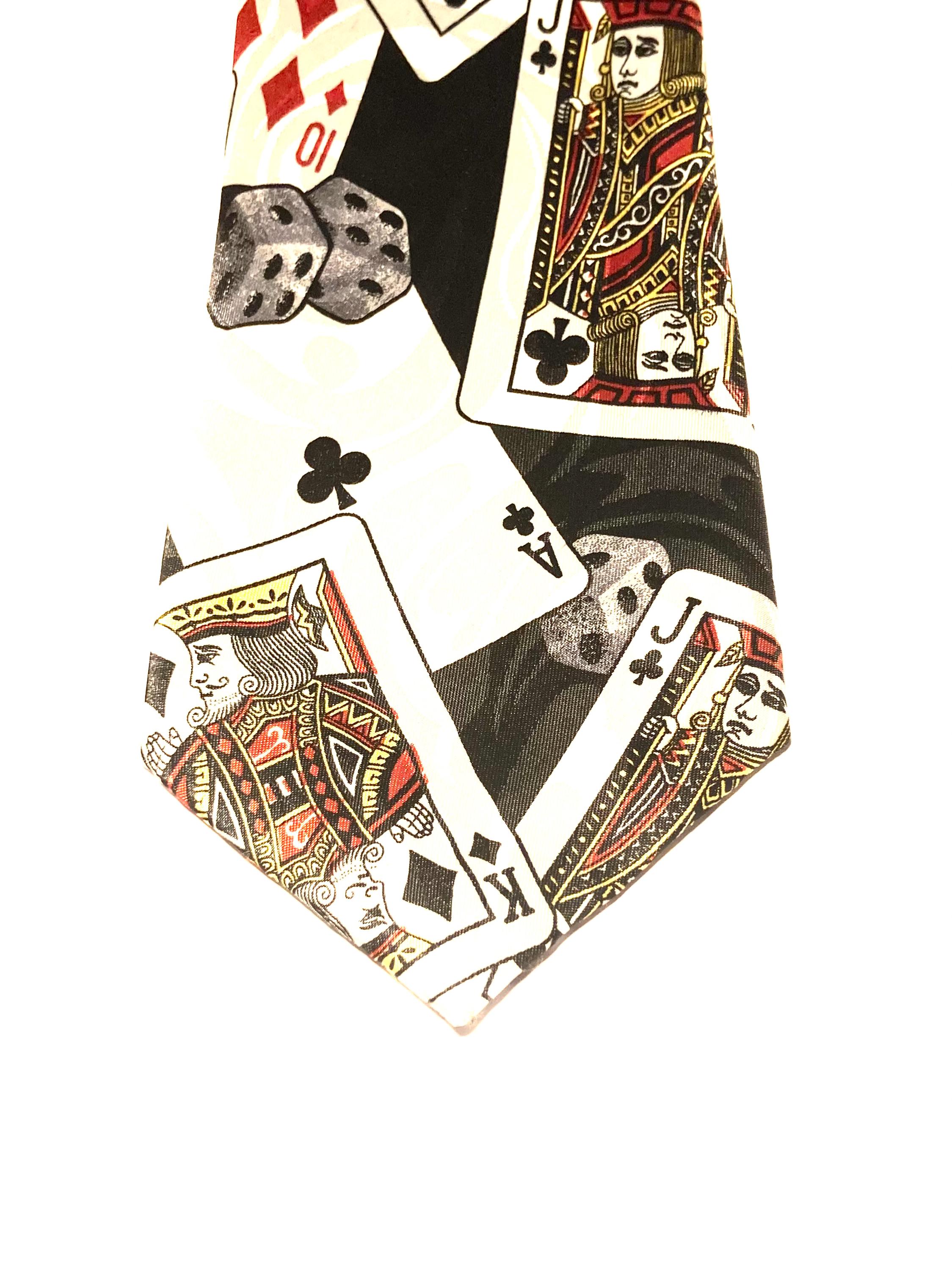 Magic Trick 〚 Casino Pattern ♤⚄ Tie 〛 For stage and shows 