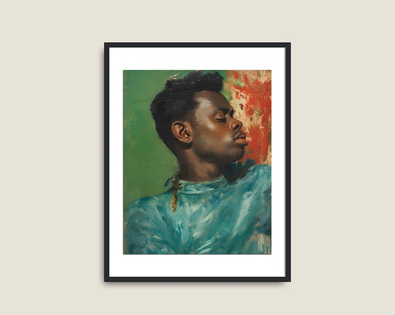Black People Wall Art, Printable Vintage Art, Black Man Prints, African ...