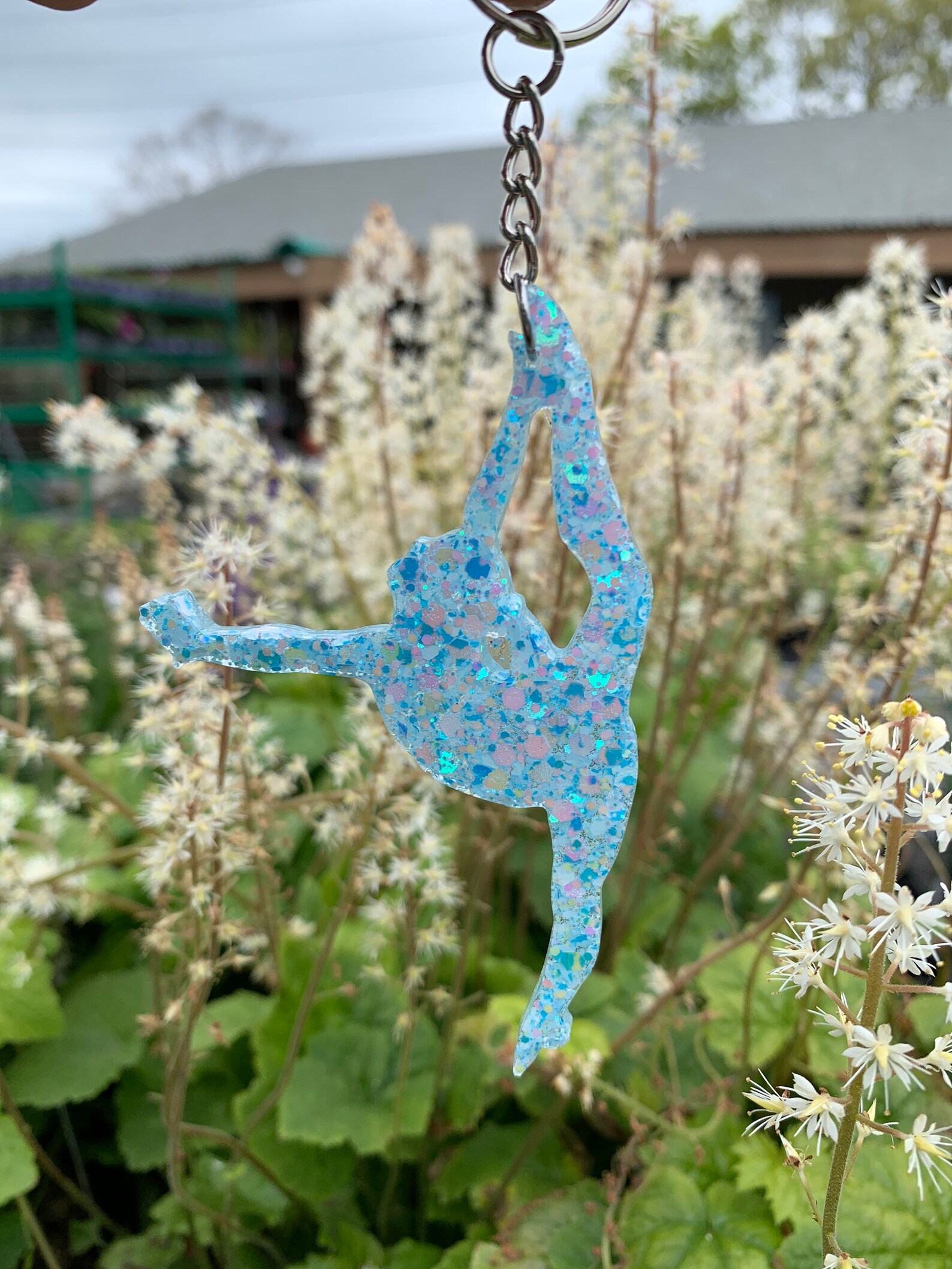 Gymnast Keychain Gymnastics Keychains Customized Gifts Made Etsy