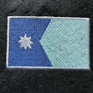 Minnesota State Flag Patch Embroidery Design – Digital Download | VP3, DST, PES Formats