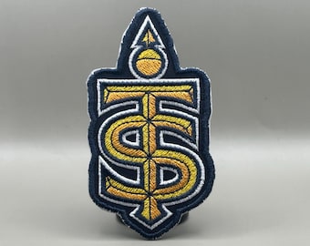 Toronto Sceptres Inspired Patch 2x4 Inch Iron On Embroidered