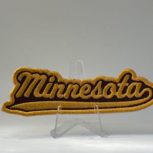 Minnesota Banner Patch 4.5in x 1.5in