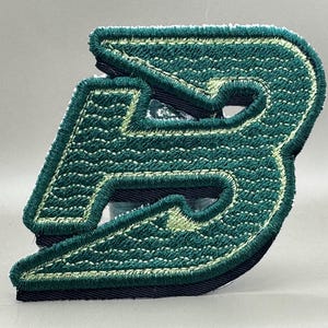 Boston Fleet-geïnspireerde geborduurde patch – 3,5 x 2,5 inch – hockeystijl – opstrijk-/naaiwerk – aangepaste sportpatch