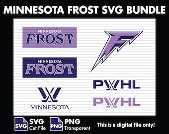Minnesota Frost SVG/PNG Bundle Digital Download
