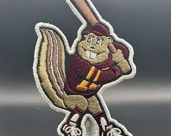 Minnesota Baseball Vintage Mascot Patch Iron On/Sew On