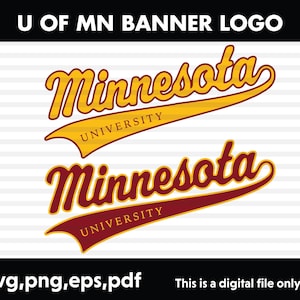 University of Minnesota Banner Logo SVG/PNG