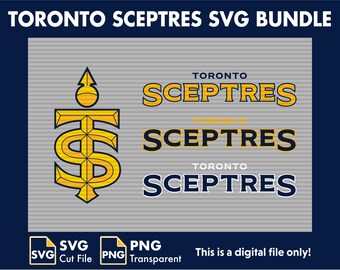 Toronto Sceptres SVG/PNG Bundle Digital Download