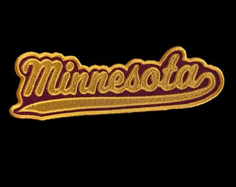 Minnesota Banner Patch 7in x 3in