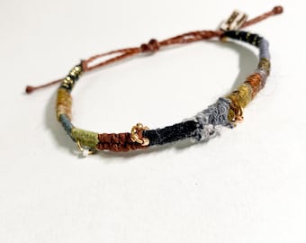 Crisp Leaves Whimsy Tribal Cuff