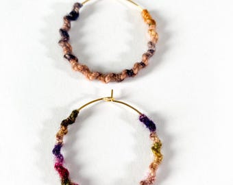 Twisted Tribal Transitions Hoop Earrings