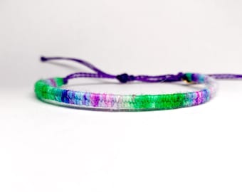 Crazy Daisy Slim Tribal Cuff