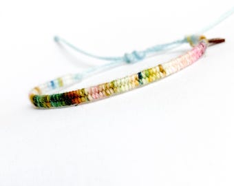 Monet’s Garden Slim Tribal Cuff