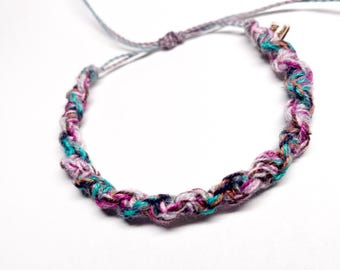 Orchid Society Twisted Helix Bracelet