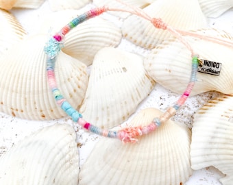 Tropical Paradise Textured Slim Tribal Cuff