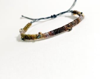Rustic Reflections Pierced Tribal Cuff