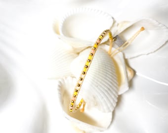 Golden Summer Dainty Bracelet