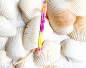 Surfing Sunset Slim Tribal Cuff