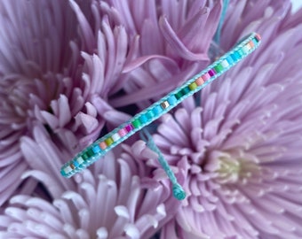 Spring Floral Dainty Bracelet