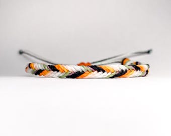 Flutter Sparkler Braided Bracelet