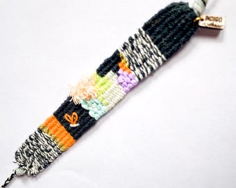 Flutter Woven Tribal Cuff