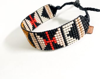 Autumn Allure Beaded Cuff