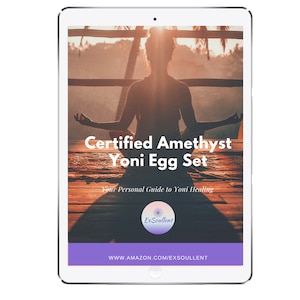 Yoni Egg eBook (Amethyst) - Your Personal Guide to Yoni Healing | ExSoullent
